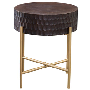  Steve Silver Furniture Bobbi BB200RE Round End Table IMAGE 1