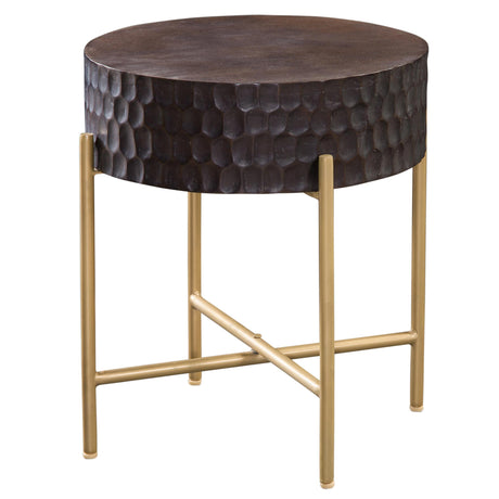  Steve Silver Furniture Bobbi BB200RE Round End Table IMAGE 2