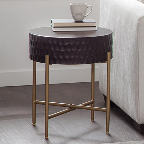  Steve Silver Furniture Bobbi BB200RE Round End Table IMAGE 5