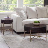  Steve Silver Furniture Bobbi BB200RE Round End Table IMAGE 7