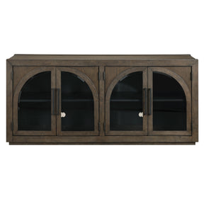  Steve Silver Furniture Burlington BUR500NSV Brown Server IMAGE 1