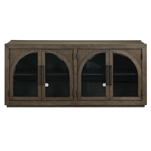  Steve Silver Furniture Burlington BUR500NSV Brown Server IMAGE 1