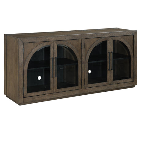  Steve Silver Furniture Burlington BUR500NSV Brown Server IMAGE 2