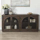  Steve Silver Furniture Burlington BUR500NSV Brown Server IMAGE 6