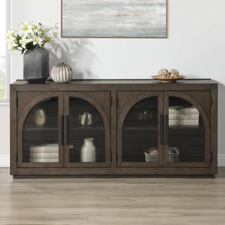  Steve Silver Furniture Burlington BUR500NSV Brown Server IMAGE 6