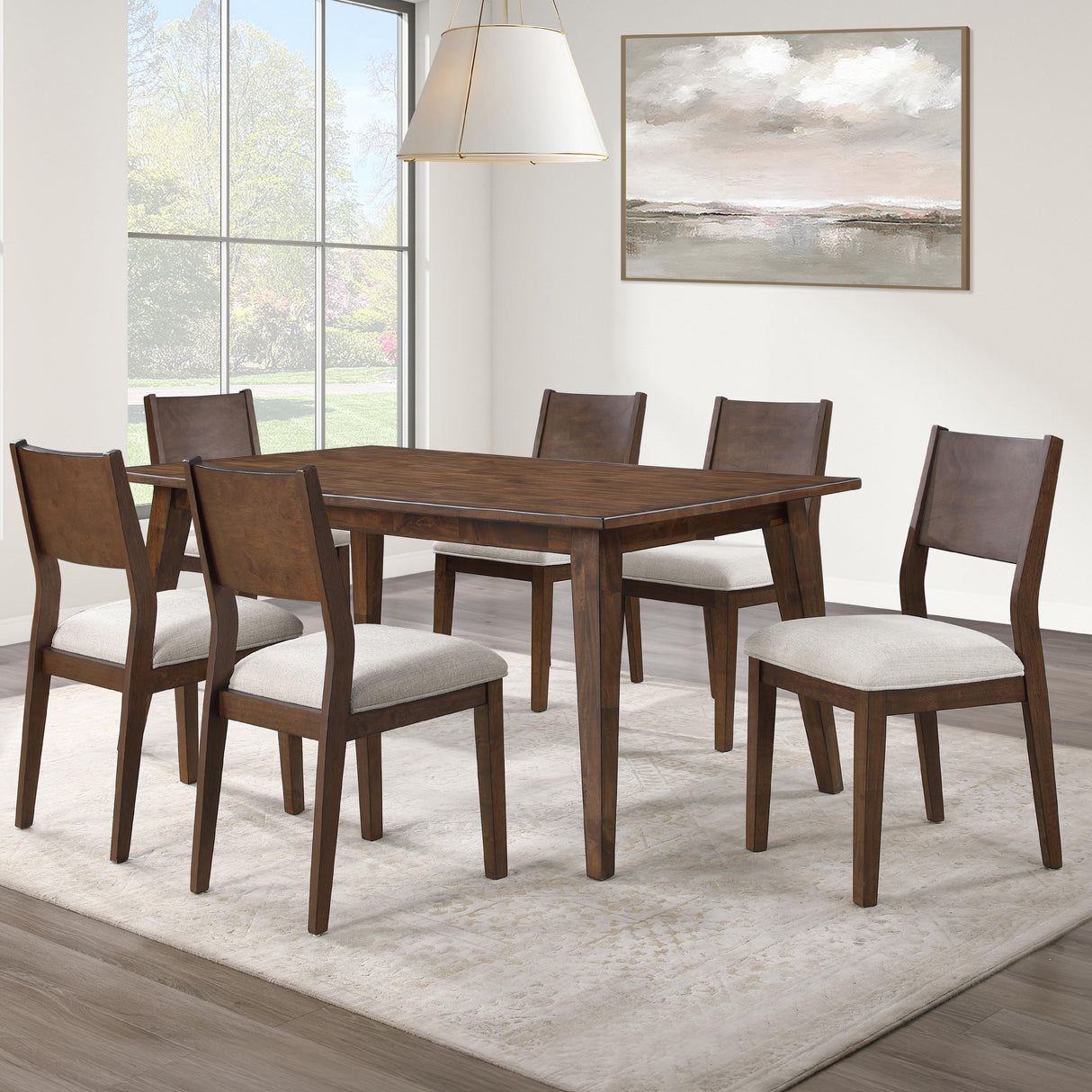  Steve Silver Furniture Canton CNT500T Dining Table IMAGE 7
