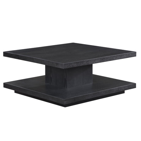  Steve Silver Furniture Canyon CAN100KC Black Cocktail Table IMAGE 2
