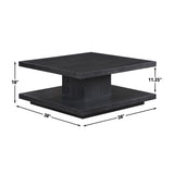  Steve Silver Furniture Canyon CAN100KC Black Cocktail Table IMAGE 6