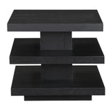  Steve Silver Furniture Canyon CAN100KE Black End Table IMAGE 1