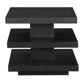  Steve Silver Furniture Canyon CAN100KE Black End Table IMAGE 1