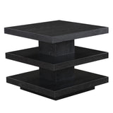  Steve Silver Furniture Canyon CAN100KE Black End Table IMAGE 2