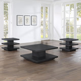  Steve Silver Furniture Canyon CAN100KE Black End Table IMAGE 6