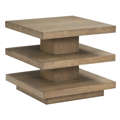  Steve Silver Furniture Canyon CAN100NE Brown End Table IMAGE 2