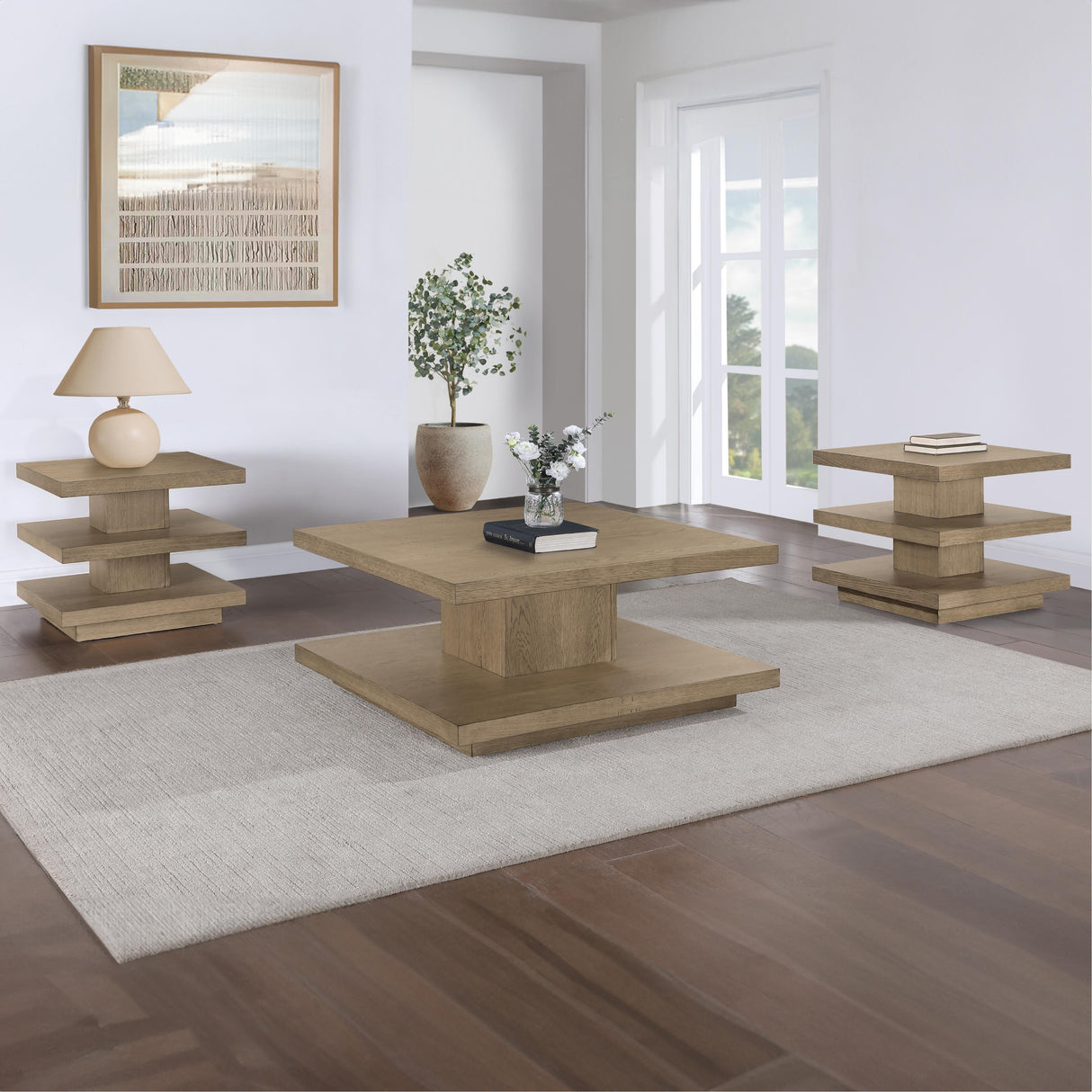  Steve Silver Furniture Canyon CAN100NE Brown End Table IMAGE 6