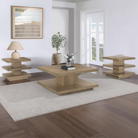  Steve Silver Furniture Canyon CAN100NE Brown End Table IMAGE 6