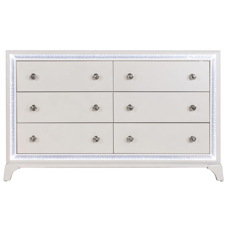  Steve Silver Furniture Cassie CAS900DR Dresser IMAGE 3