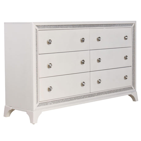  Steve Silver Furniture Cassie CAS900DR Dresser IMAGE 4