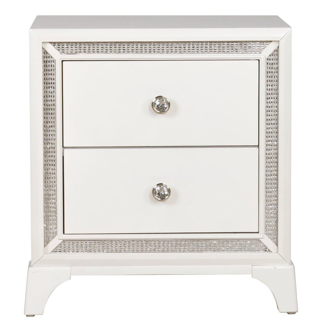  Steve Silver Furniture Cassie CAS900NS Nightstand IMAGE 1