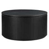  Steve Silver Furniture Colvin COL100KC Black Coffee Table IMAGE 1