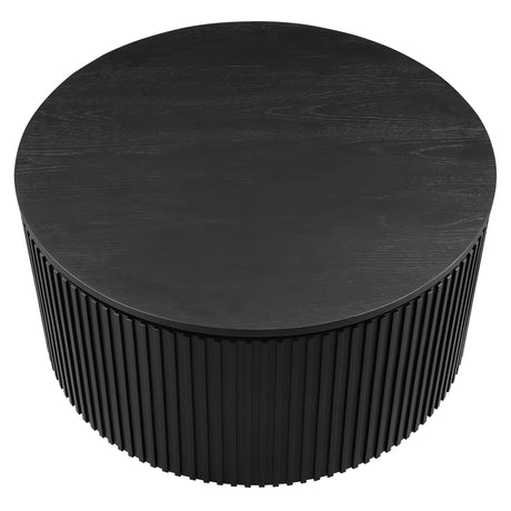 Steve Silver Furniture Colvin COL100KC Black Coffee Table IMAGE 2