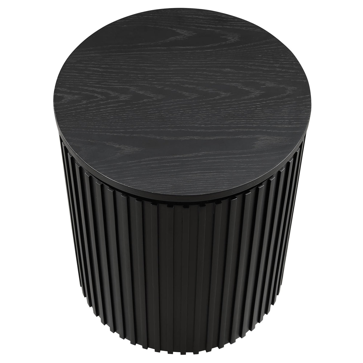  Steve Silver Furniture Colvin COL100KE Black End Table IMAGE 2