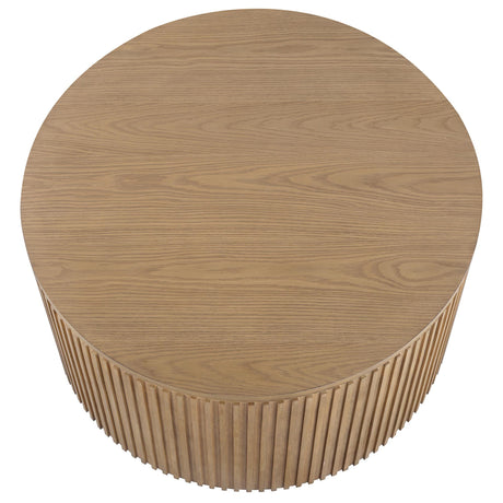  Steve Silver Furniture Colvin COL100NC Brown Coffee Table IMAGE 2