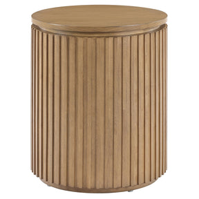  Steve Silver Furniture Colvin COL100NE Brown End Table IMAGE 1