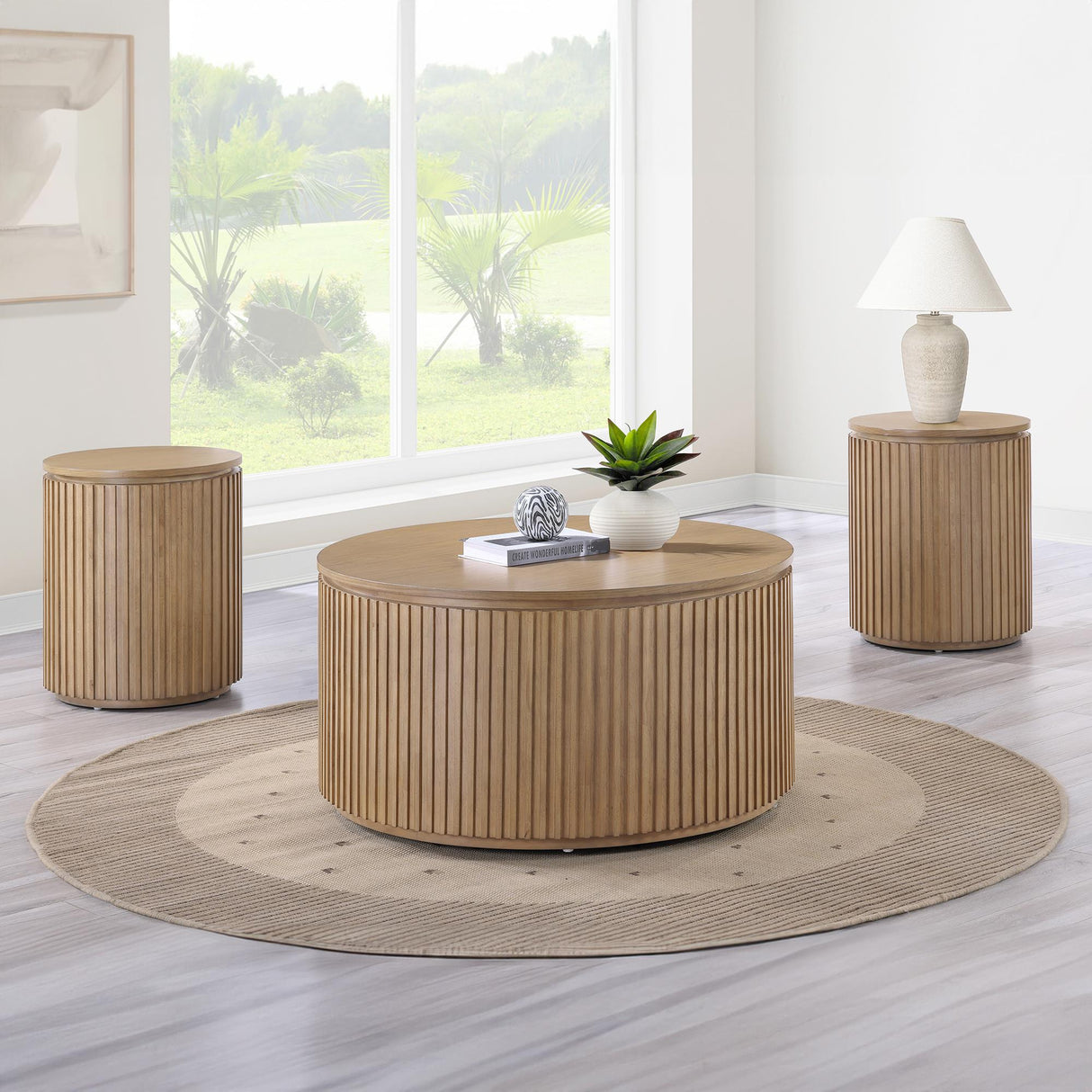  Steve Silver Furniture Colvin COL100NE Brown End Table IMAGE 4