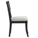  Steve Silver Furniture Colvin COL500KS Black Cane Side Chair IMAGE 4