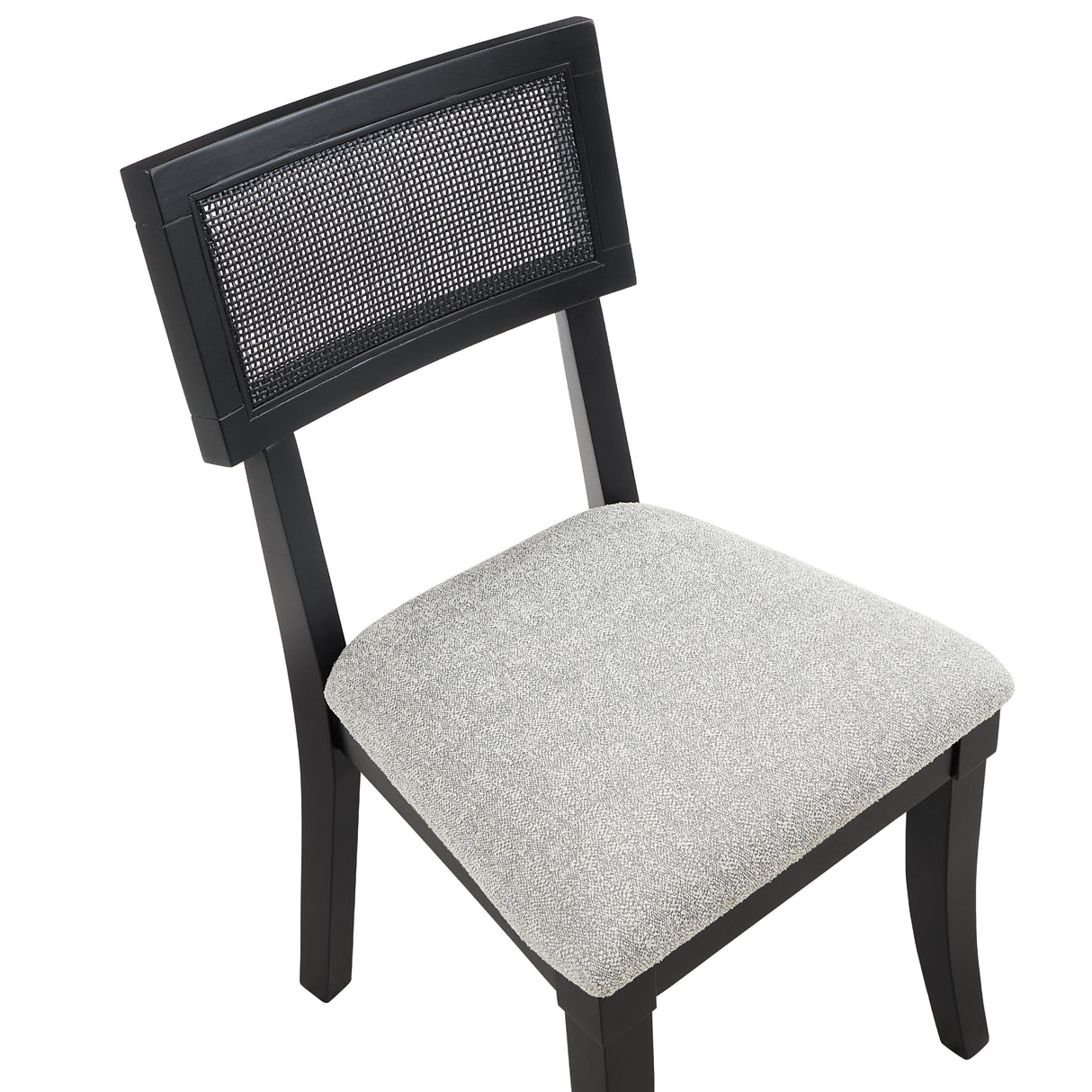  Steve Silver Furniture Colvin COL500KS Black Cane Side Chair IMAGE 7