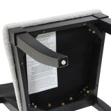  Steve Silver Furniture Colvin COL500KS Black Cane Side Chair IMAGE 8