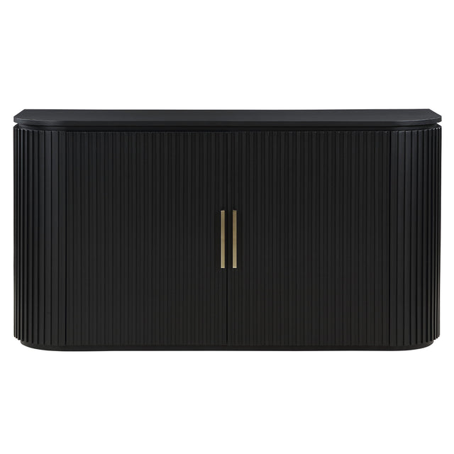  Steve Silver Furniture Colvin COL500KSV Black Server IMAGE 1