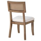  Steve Silver Furniture Colvin COL500NS Brown Cane Side Chair IMAGE 5