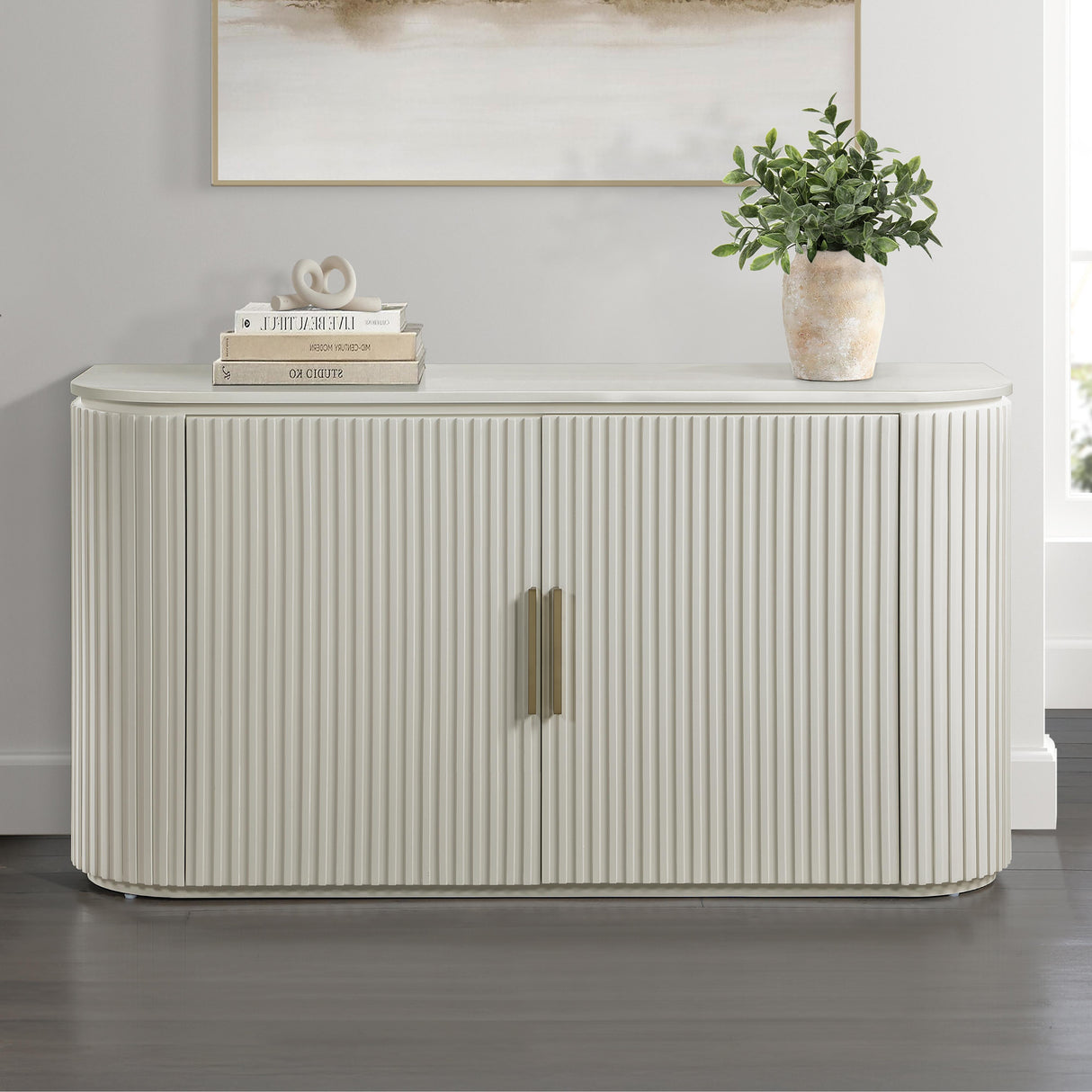  Steve Silver Furniture Colvin COL500WSV White Server IMAGE 4
