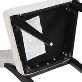  Steve Silver Furniture Colvin COL600KS Black Side Chair IMAGE 8