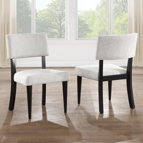  Steve Silver Furniture Colvin COL600KS Black Side Chair IMAGE 9