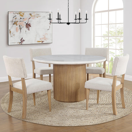  Steve Silver Furniture Colvin COL600NS Brown Side Chair IMAGE 11