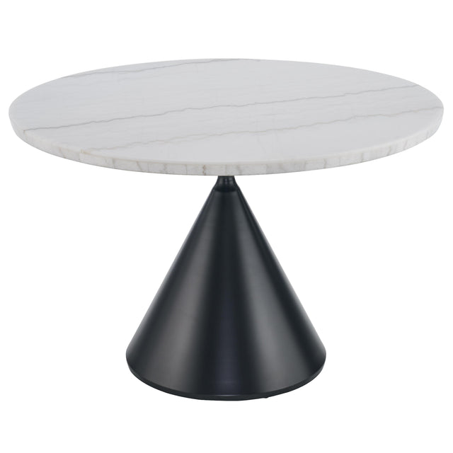  Steve Silver Furniture Conrad CD480-DTB-WBK Black Base Dining Table IMAGE 1
