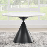  Steve Silver Furniture Conrad CD480-DTB-WBK Black Base Dining Table IMAGE 4