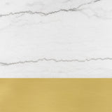  Steve Silver Furniture Conrad CD480-DTB-WGD Gold Base Dining Table IMAGE 8