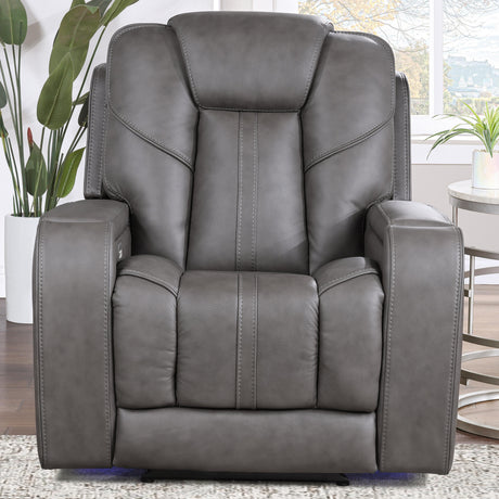  Steve Silver Furniture Daniel DAE800C Triple Pwr Leather Theater Recliner IMAGE 11