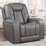  Steve Silver Furniture Daniel DAE800C Triple Pwr Leather Theater Recliner IMAGE 12
