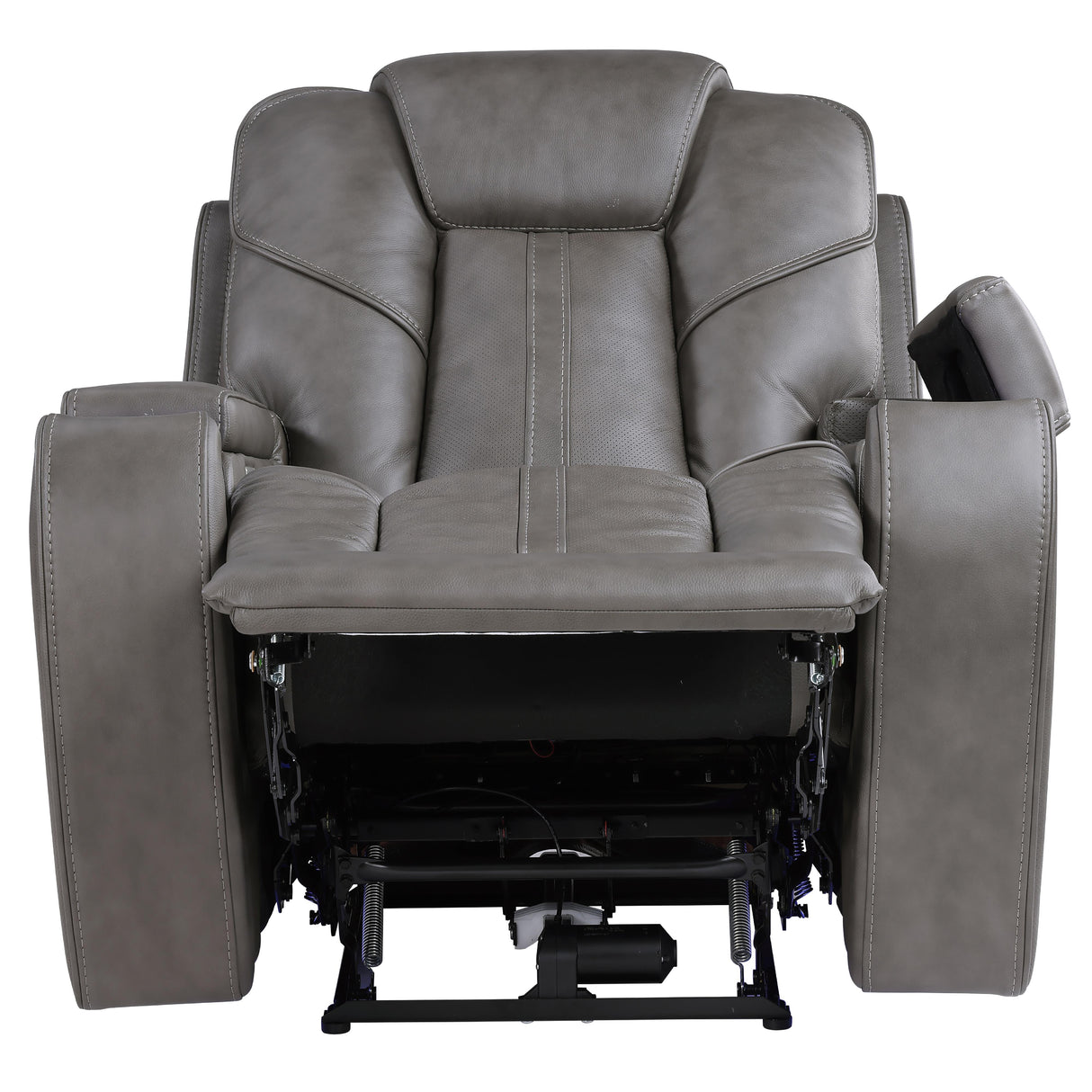  Steve Silver Furniture Daniel DAE800C Triple Pwr Leather Theater Recliner IMAGE 2