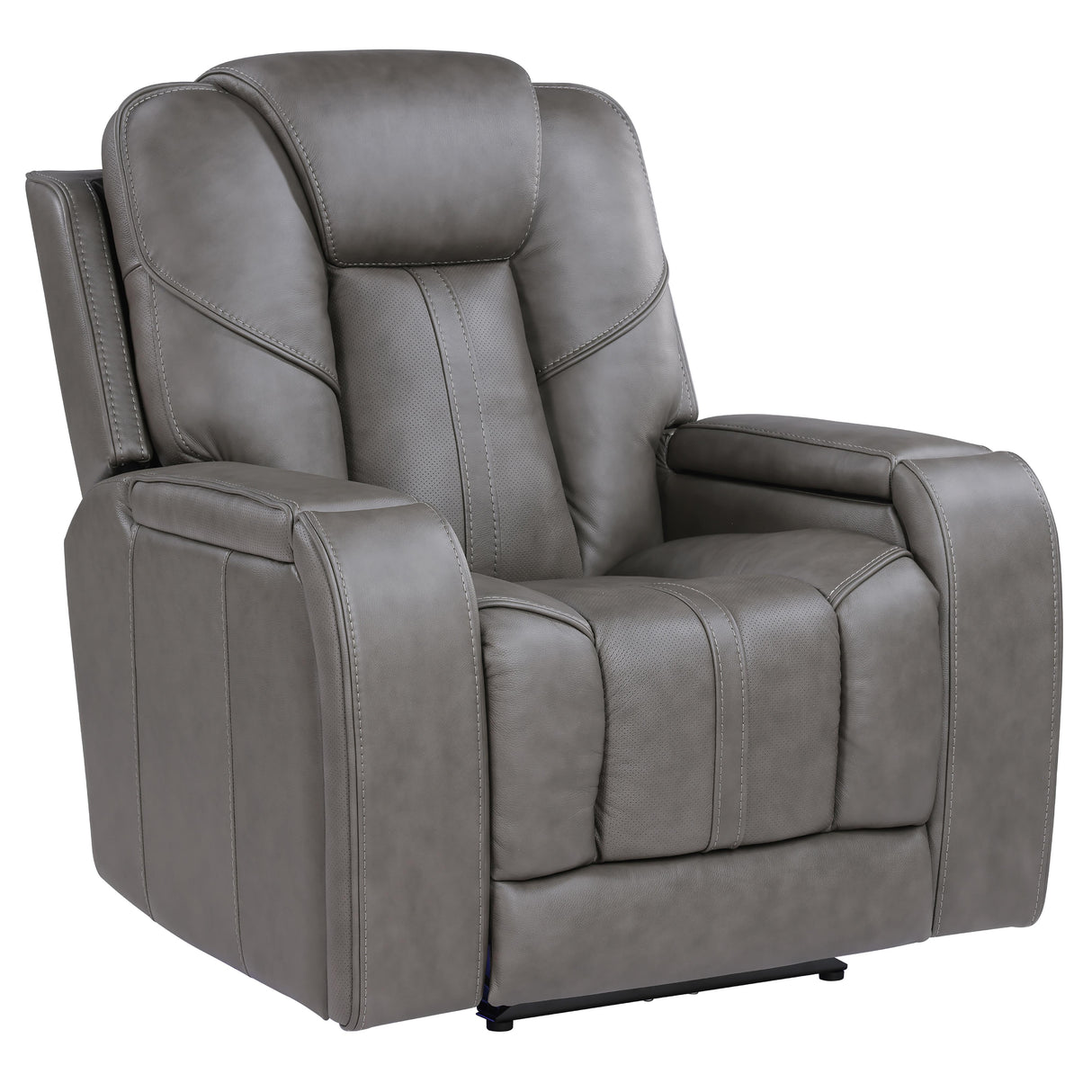  Steve Silver Furniture Daniel DAE800C Triple Pwr Leather Theater Recliner IMAGE 3