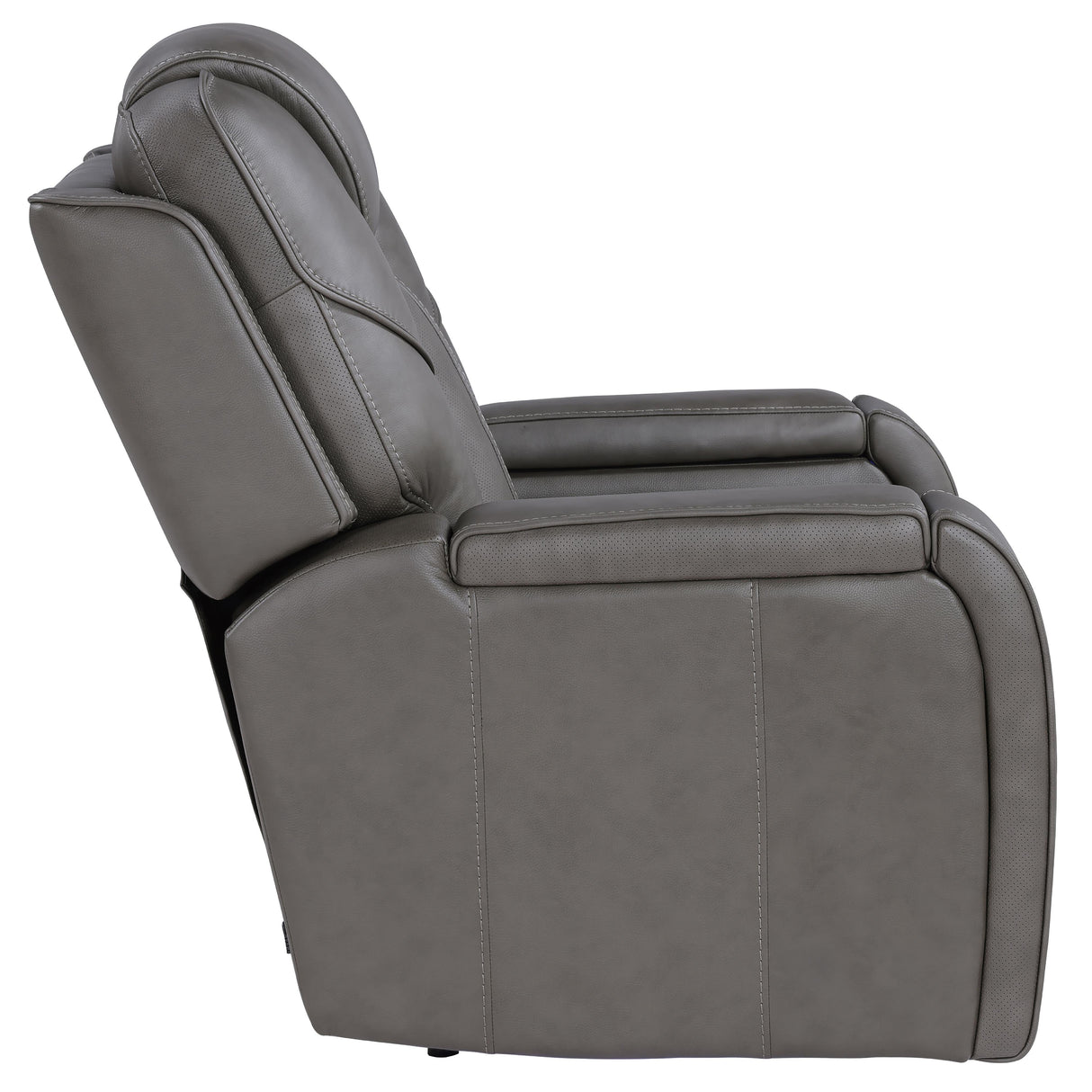  Steve Silver Furniture Daniel DAE800C Triple Pwr Leather Theater Recliner IMAGE 5
