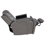  Steve Silver Furniture Daniel DAE800C Triple Pwr Leather Theater Recliner IMAGE 6