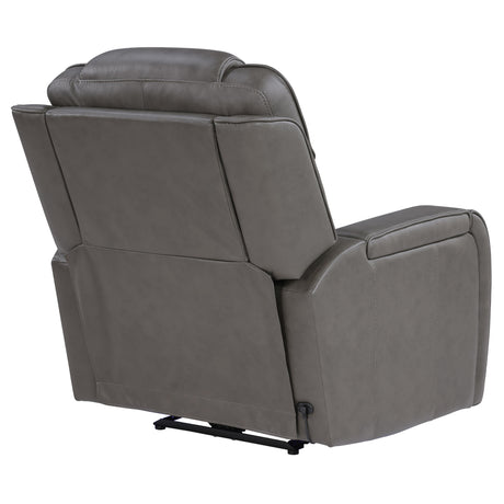  Steve Silver Furniture Daniel DAE800C Triple Pwr Leather Theater Recliner IMAGE 7