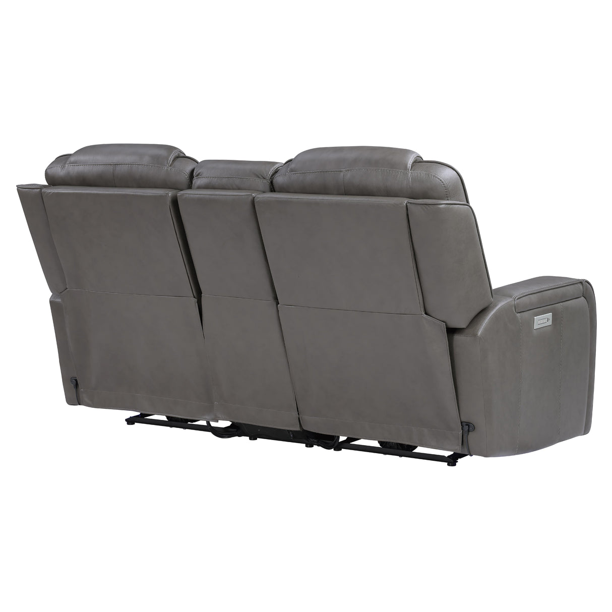  Steve Silver Furniture Daniel DAE800L Triple Pwr Leather Theater Love IMAGE 7