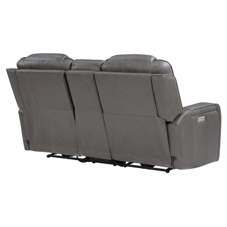 Steve Silver Furniture Daniel DAE800L Triple Pwr Leather Theater Love IMAGE 7