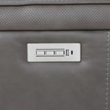  Steve Silver Furniture Daniel DAE800S Triple Power Leather Theater Sofa IMAGE 12
